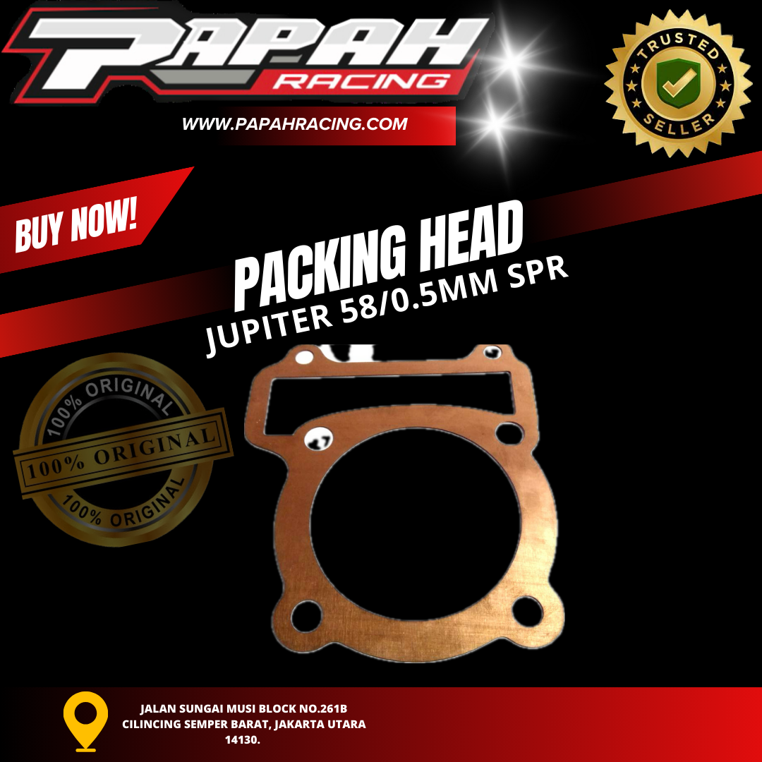 PAKING HEAD JUPITER 58/0.5MM 